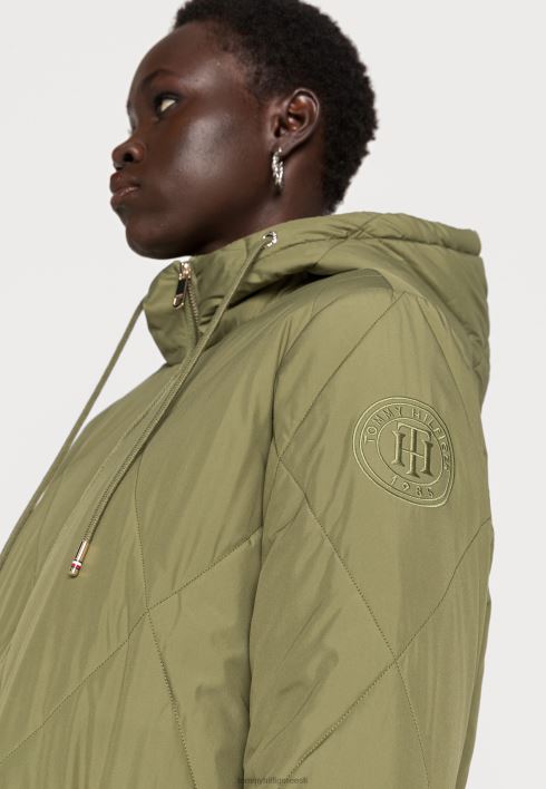 sorona tepitud mantel talvemantel RJV624287 pargid Tommy Hilfiger