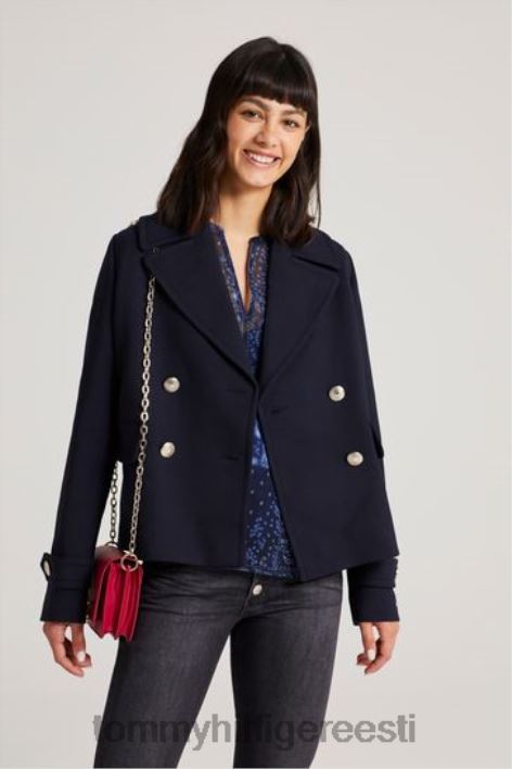 villasegu paabumantel RJV623303 sinine Tommy Hilfiger