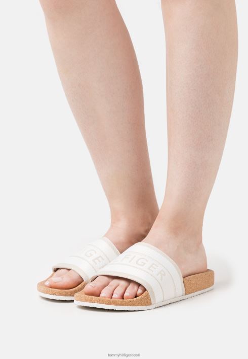 rihmaga basseini liumäed RJV626472 ekru Tommy Hilfiger