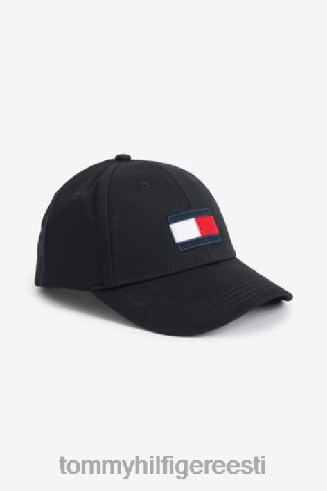 suure lipuga pesapallimüts RJV623212 must Tommy Hilfiger