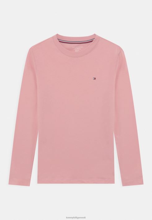 2 pakki pidžaamatops RJV626846 roosakaspruun/valge Tommy Hilfiger