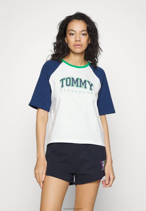 League sleep tee pidžaama top RJV626866 videviku indigo Tommy Hilfiger