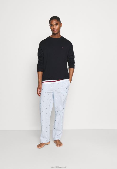 loodustehnoloogia raja pidžaama top RJV627043 sinine Tommy Hilfiger