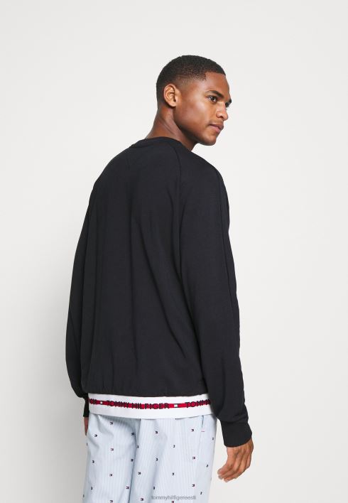 loodustehnoloogia raja pidžaama top RJV627043 sinine Tommy Hilfiger