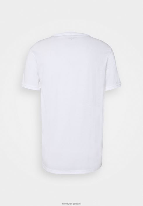 loodustehnoloogia tee logoga pidžaama topp RJV627072 valge Tommy Hilfiger