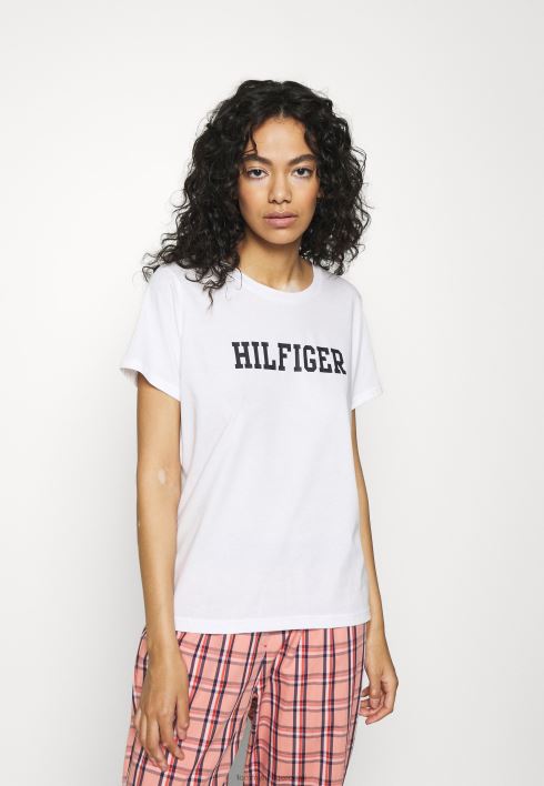 originaal tee pidžaama top RJV627059 valge Tommy Hilfiger