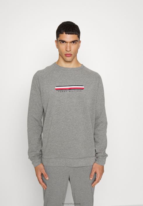 raja pidžaama top RJV626921 keskmine hall kanarbik Tommy Hilfiger