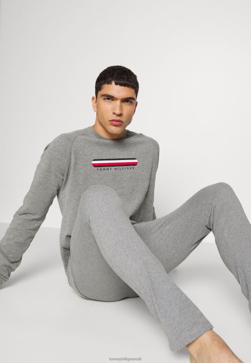 raja pidžaama top RJV626921 keskmine hall kanarbik Tommy Hilfiger