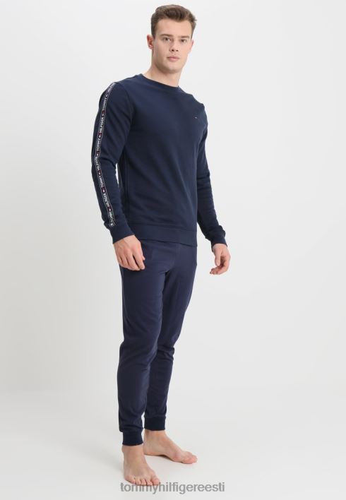 raja pidžaama top RJV627030 sinine Tommy Hilfiger