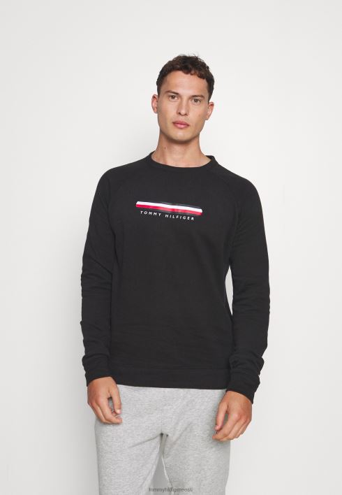 raja pidžaama top RJV627085 must Tommy Hilfiger