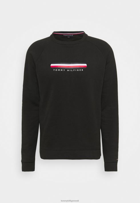 raja pidžaama top RJV627085 must Tommy Hilfiger