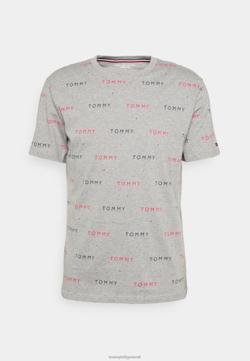 t-mustriga pidžaamatop RJV628896 hall kanarbik Tommy Hilfiger