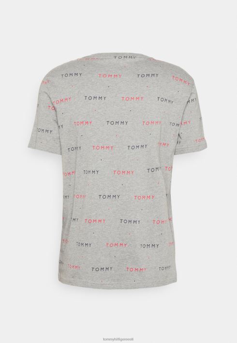 t-mustriga pidžaamatop RJV628896 hall kanarbik Tommy Hilfiger