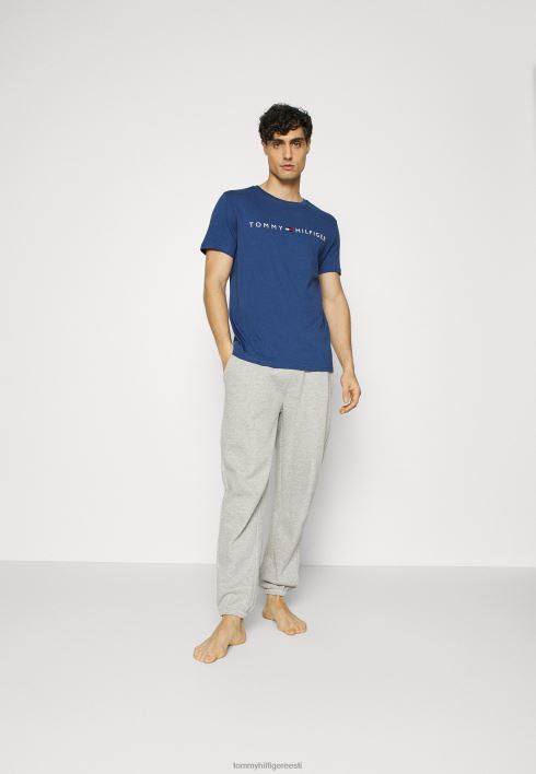 tee logoga pidžaama topp RJV627055 bensiin sinine Tommy Hilfiger