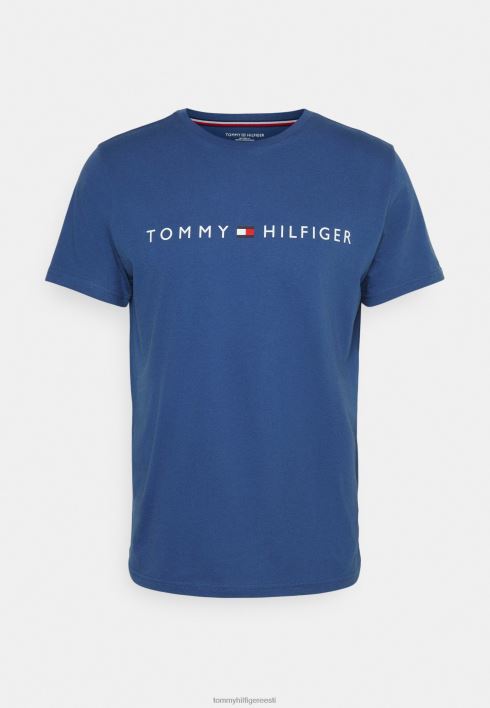 tee logoga pidžaama topp RJV627055 bensiin sinine Tommy Hilfiger