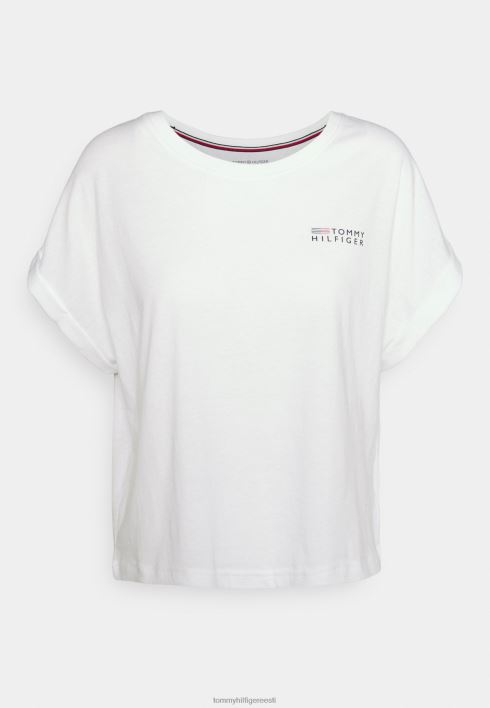 tee pidžaama top RJV628853 valge Tommy Hilfiger