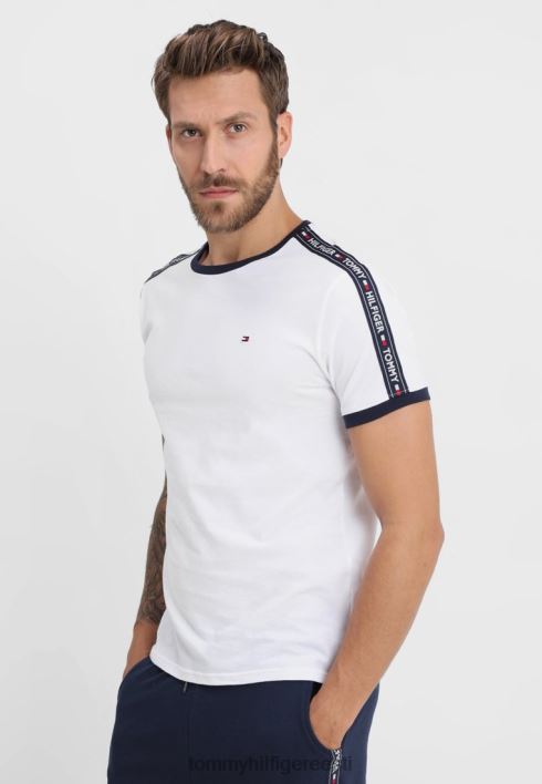 tee pidžaama top RJV628863 valge Tommy Hilfiger