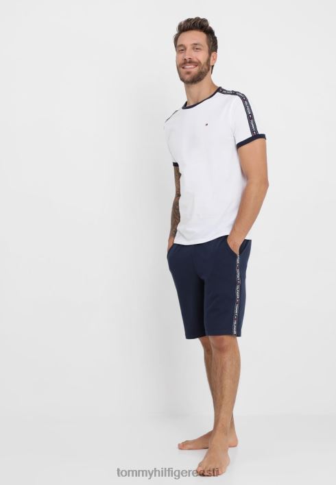 tee pidžaama top RJV628863 valge Tommy Hilfiger