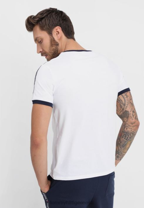 tee pidžaama top RJV628863 valge Tommy Hilfiger