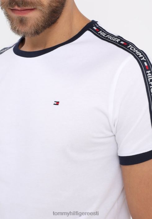 tee pidžaama top RJV628863 valge Tommy Hilfiger