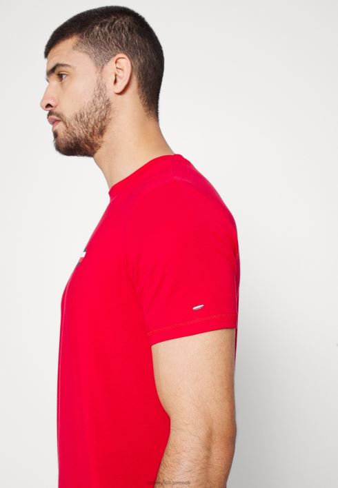 tee pidžaama top RJV628870 esmane punane Tommy Hilfiger