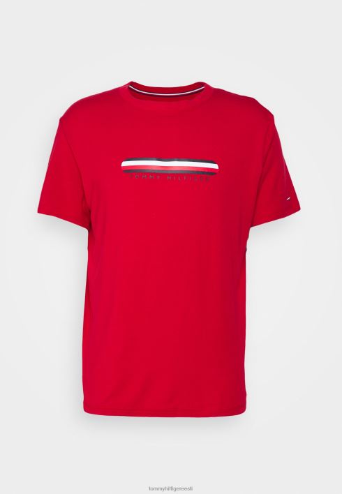 tee pidžaama top RJV628870 esmane punane Tommy Hilfiger