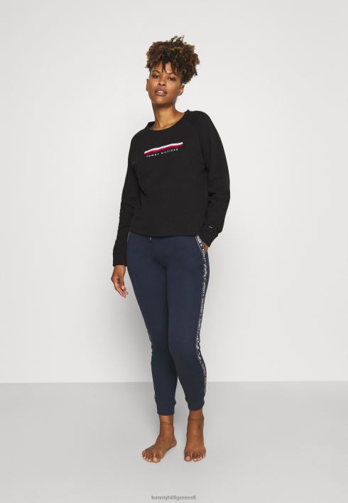 th seacell raja pidžaama top RJV628902 must Tommy Hilfiger