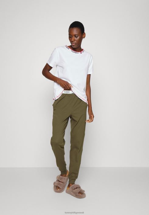 püksid pidžaamapüksid RJV628931 armee roheline Tommy Hilfiger
