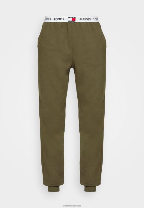 püksid pidžaamapüksid RJV628931 armee roheline Tommy Hilfiger