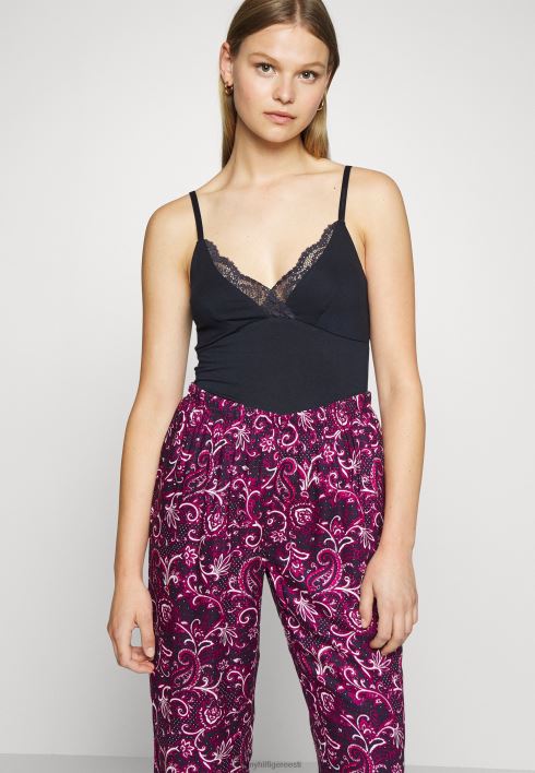 püksimustriga pidžaamapüksid RJV627086 roosa Tommy Hilfiger