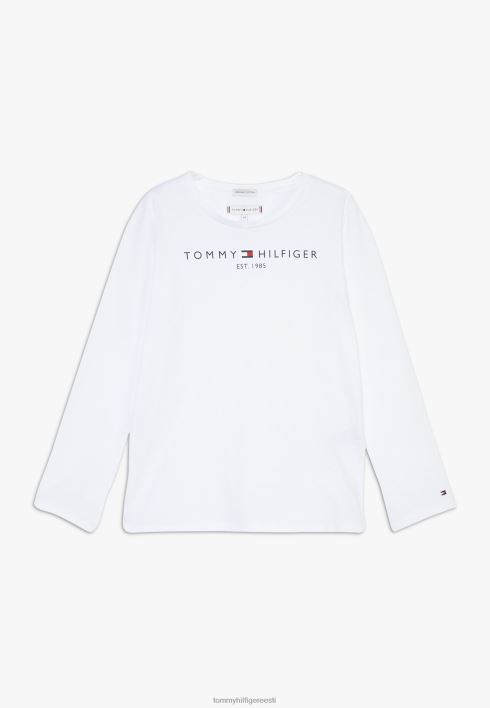 Essential tee pikkade varrukatega topp RJV624670 valge Tommy Hilfiger