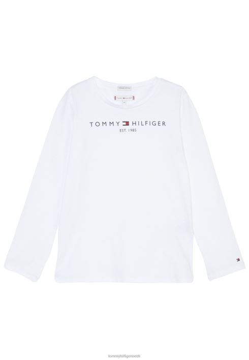 Essential tee pikkade varrukatega topp RJV624670 valge Tommy Hilfiger