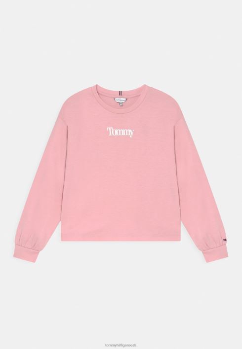 ajatu t-särk pikkade varrukatega RJV625072 roosa varjund Tommy Hilfiger