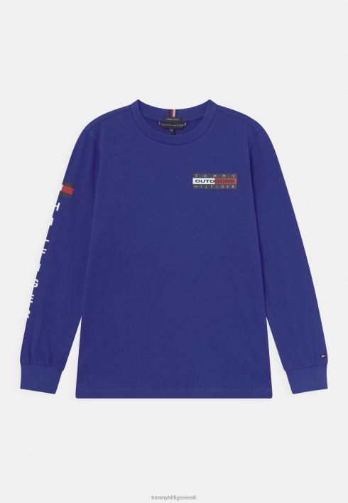 expedition t-särk pikkade varrukatega RJV628356 õukonnalilla Tommy Hilfiger