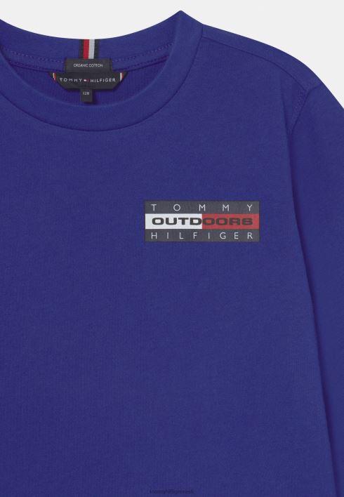 expedition t-särk pikkade varrukatega RJV628356 õukonnalilla Tommy Hilfiger