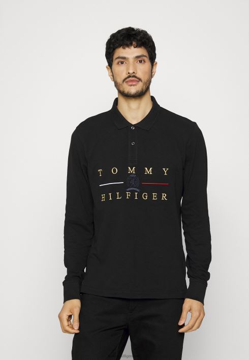 icon tavaline pikkade varrukatega topp RJV625133 must Tommy Hilfiger