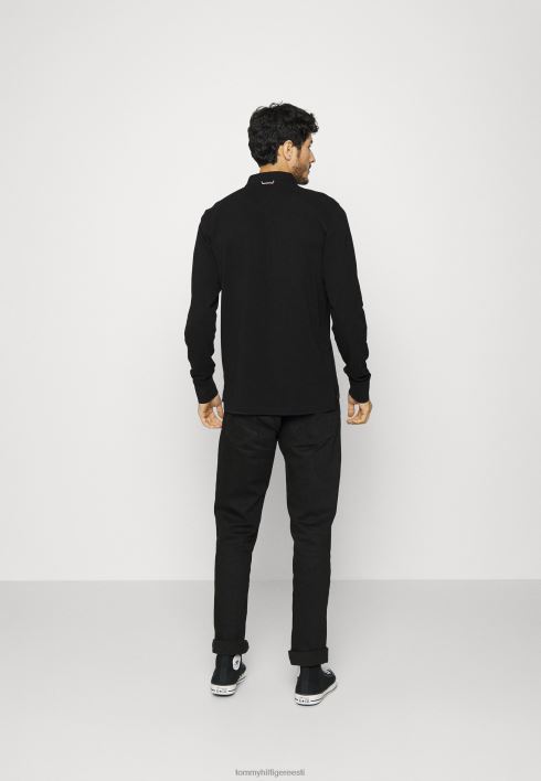 icon tavaline pikkade varrukatega topp RJV625133 must Tommy Hilfiger