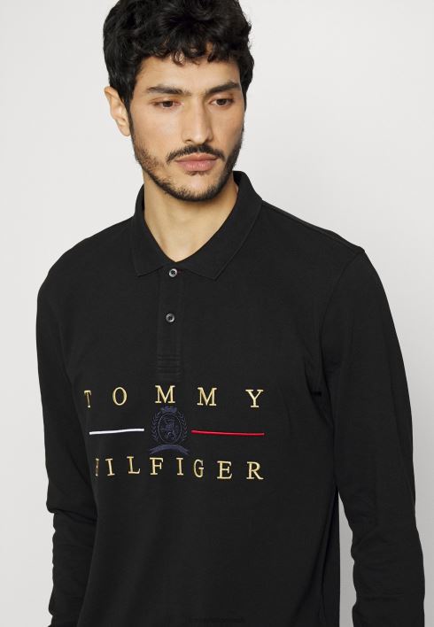 icon tavaline pikkade varrukatega topp RJV625133 must Tommy Hilfiger