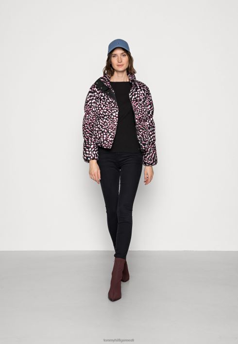 kõhn paadi pikkade varrukatega topp RJV627496 must Tommy Hilfiger