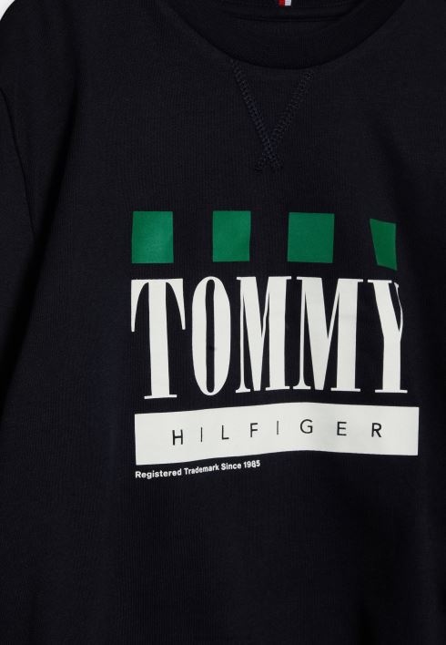 kahekihiline pikkade varrukatega topp RJV624340 kõrbe taevas Tommy Hilfiger