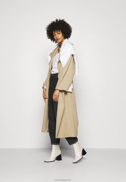 klassikaline pikkade varrukatega topp RJV623914 valge Tommy Hilfiger