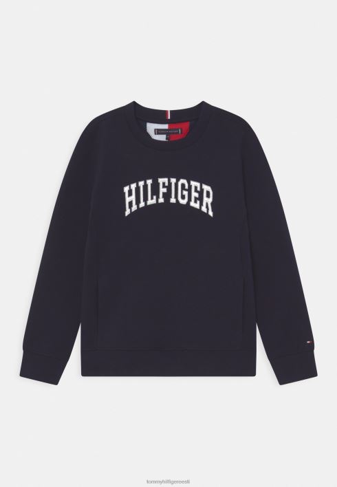 ülikooli pikkade varrukatega topp RJV625573 kõrbe taevas Tommy Hilfiger