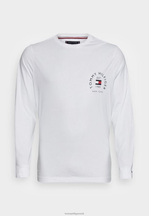 lipukaar t-särk pikkade varrukatega RJV625760 valge Tommy Hilfiger