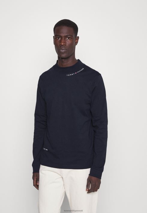 mitme paigutusega pikkade varrukatega trikoosärk RJV623960 kõrbe taevas Tommy Hilfiger