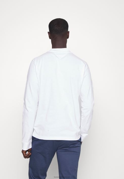 mitme paigutusega pikkade varrukatega trikoosärk RJV624104 valge Tommy Hilfiger