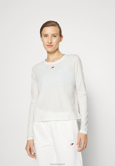 pikkade varrukatega t-särk pikkade varrukatega RJV624484 ekru Tommy Hilfiger