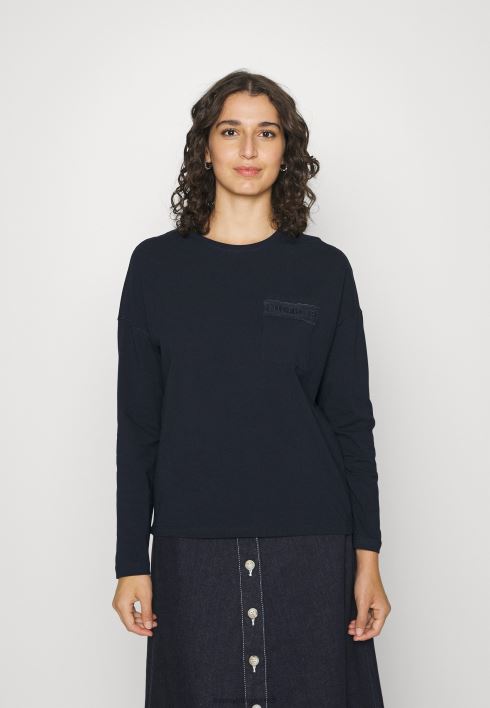 pikkade varrukatega topp RJV624324 kõrbe taevas Tommy Hilfiger