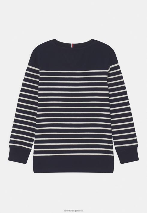 triibuline tee pikkade varrukatega top desert sky RJV624115 kõrbe taevas Tommy Hilfiger