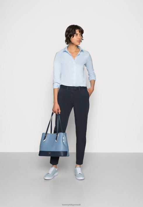 heritage slim fit nööbiga pluus RJV623991 taevatee Tommy Hilfiger