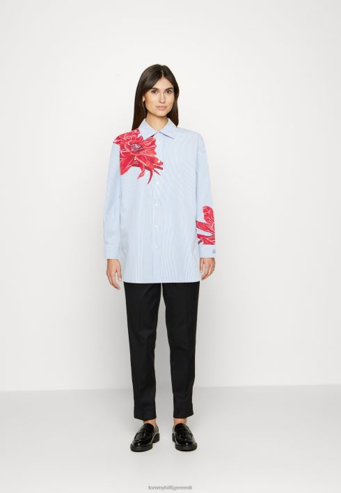 lilleline ülisuur pluus RJV628460 saarelill/itaka Tommy Hilfiger